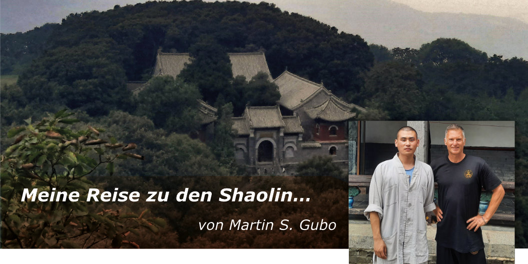 Martin Gubo bei den Shaolin in DengFeng