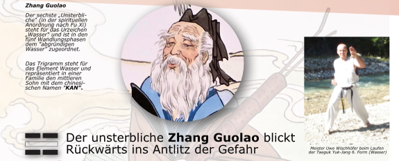 Zhang Guolao blickt Rückwärts ins Antlitz der Gefahr